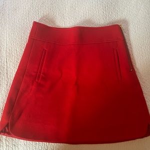 J. Crew 100% Wool Mini Skirt - Size 2